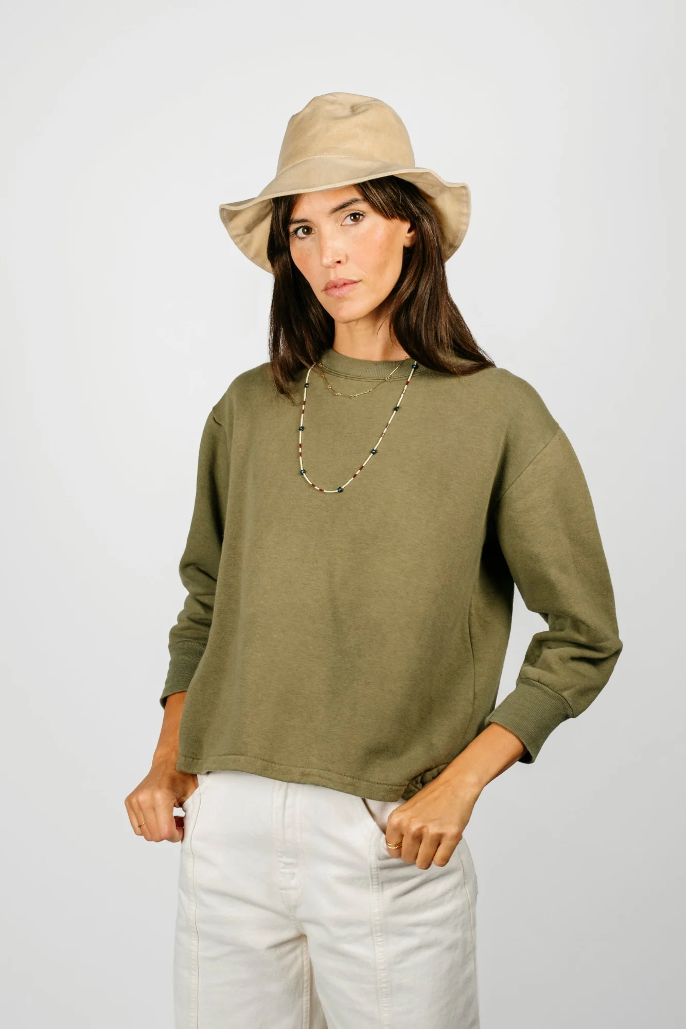Adult Waxed Canvas Hat | Natural - Image 6