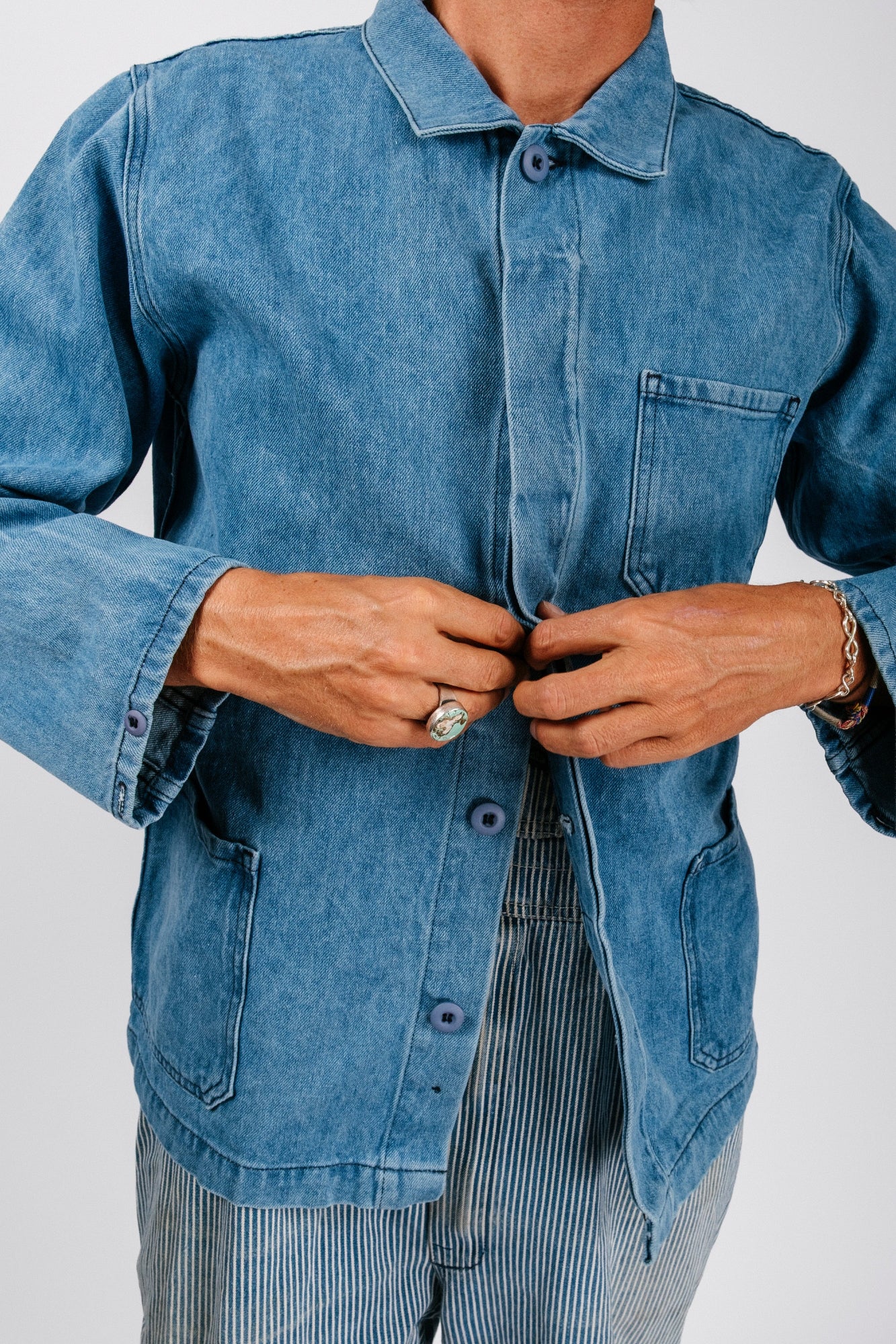 Olympic Jacket | Light Denim - Image 15