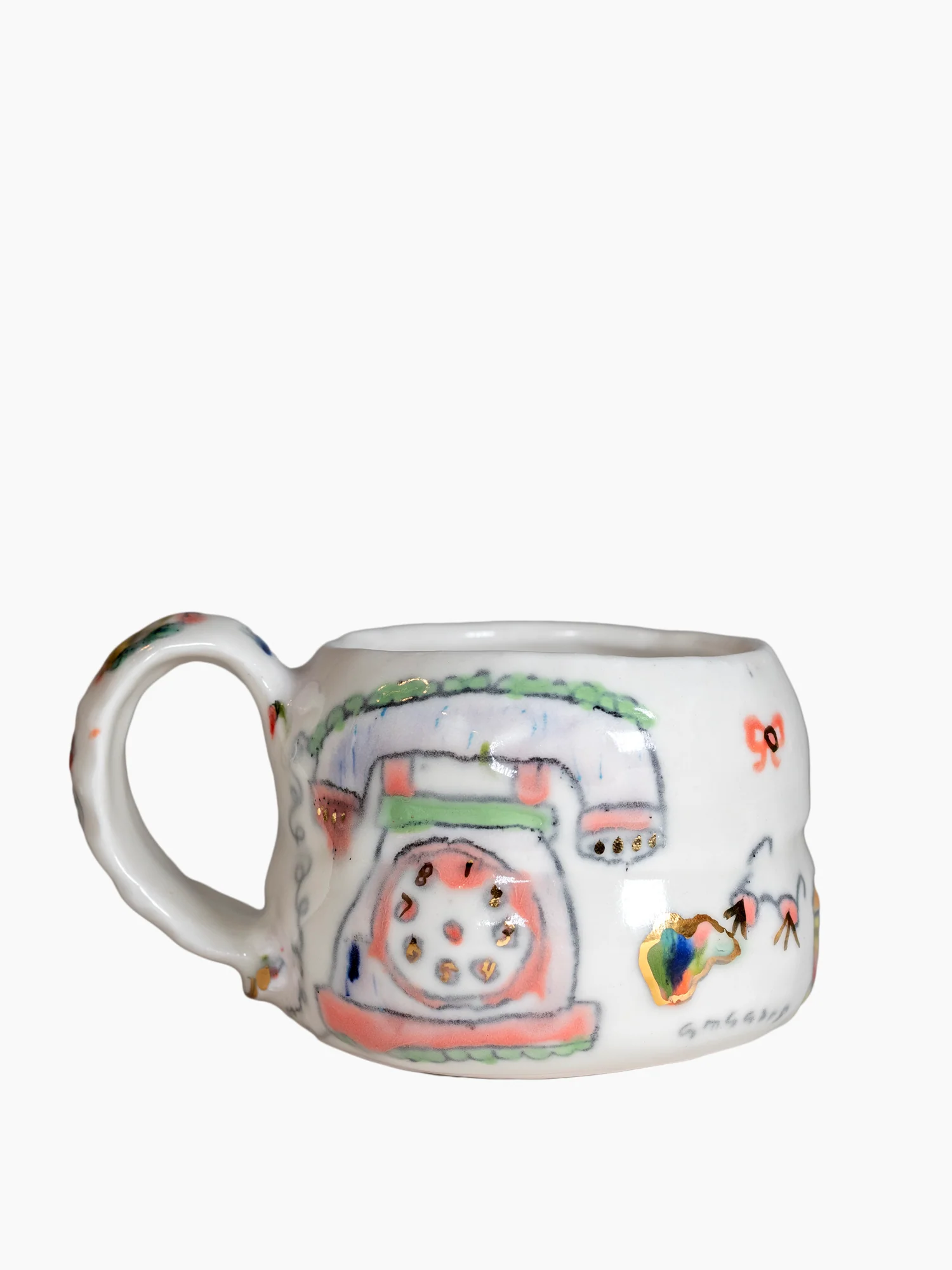 Dominique Ostuni Hand Built Mug - Image 2