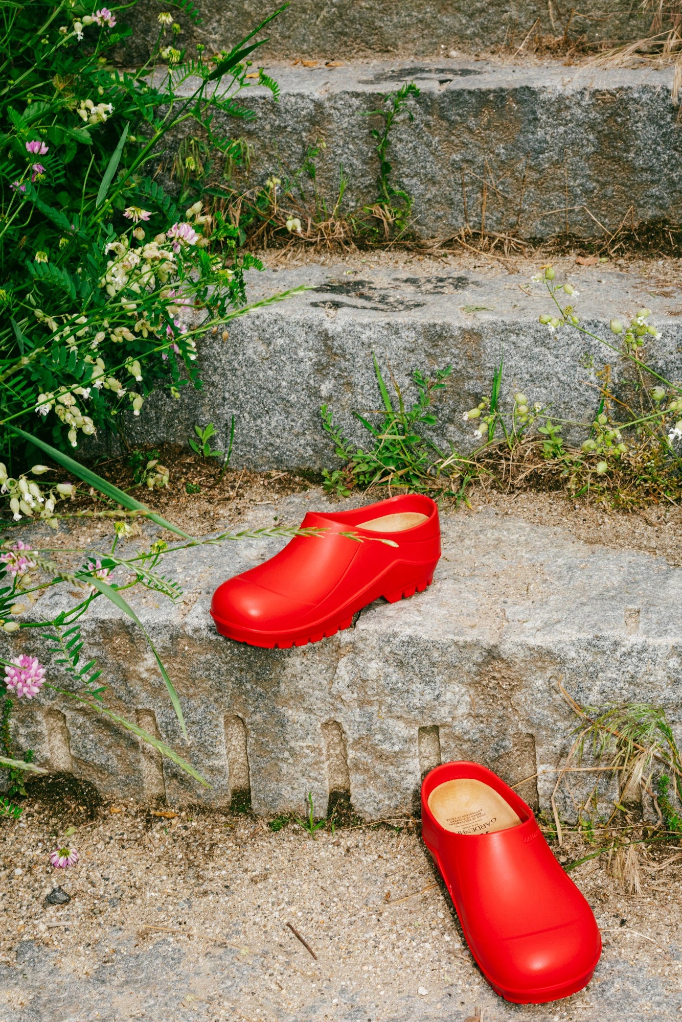 Italian Red Garden Clogs - Image 7